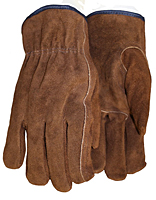 Dark Brown Split Cowhide Driver